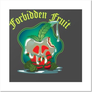 Forbidden Fruit (Red apple) Posters and Art